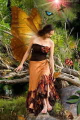 Autumn Fairy...custom artcard