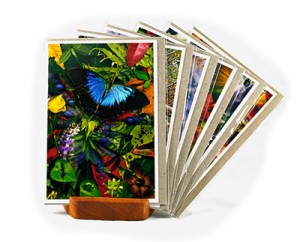 customised handmade art cards