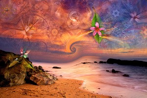 nf262. Morning Wave Artcard