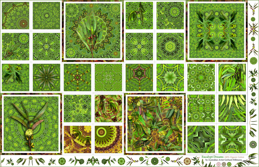 Eucalypt dreams fabric collection